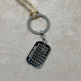 Portachiavi il nostro giorno personalizzabile