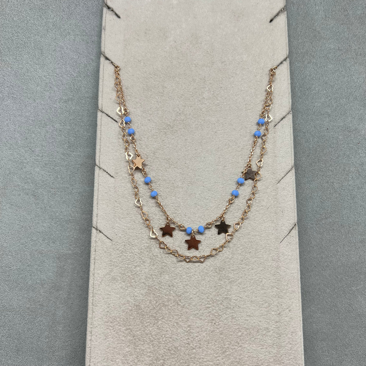 LENNIK Bracciale Con Perline Autentiche Con Perline In Pietra - Foto 1