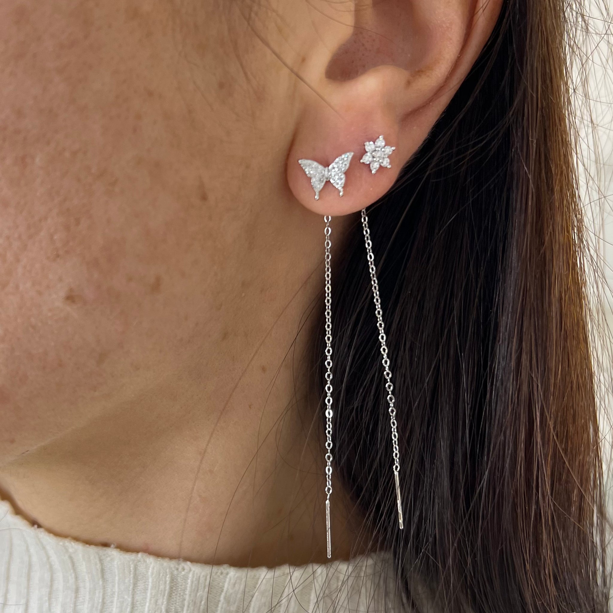 Morellato Scintille Orecchini Donna In Ottone Con Zirconi E Placcatura Ninfea - Lunghi 20,9 Mm - Gioielli Eleganti Con Confezione Originale