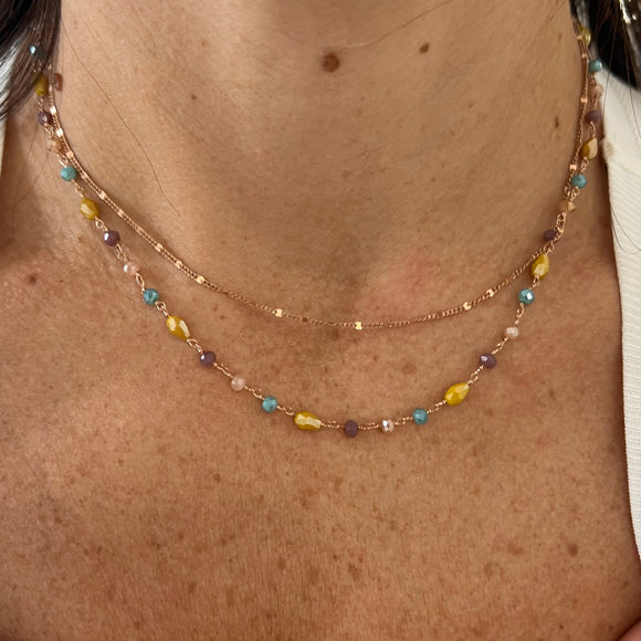 Collana doppia autunno